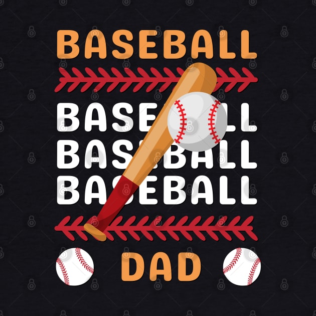 My Favorite Baseball Player Calls Me Dad Gift for Baseball Father daddy by BoogieCreates